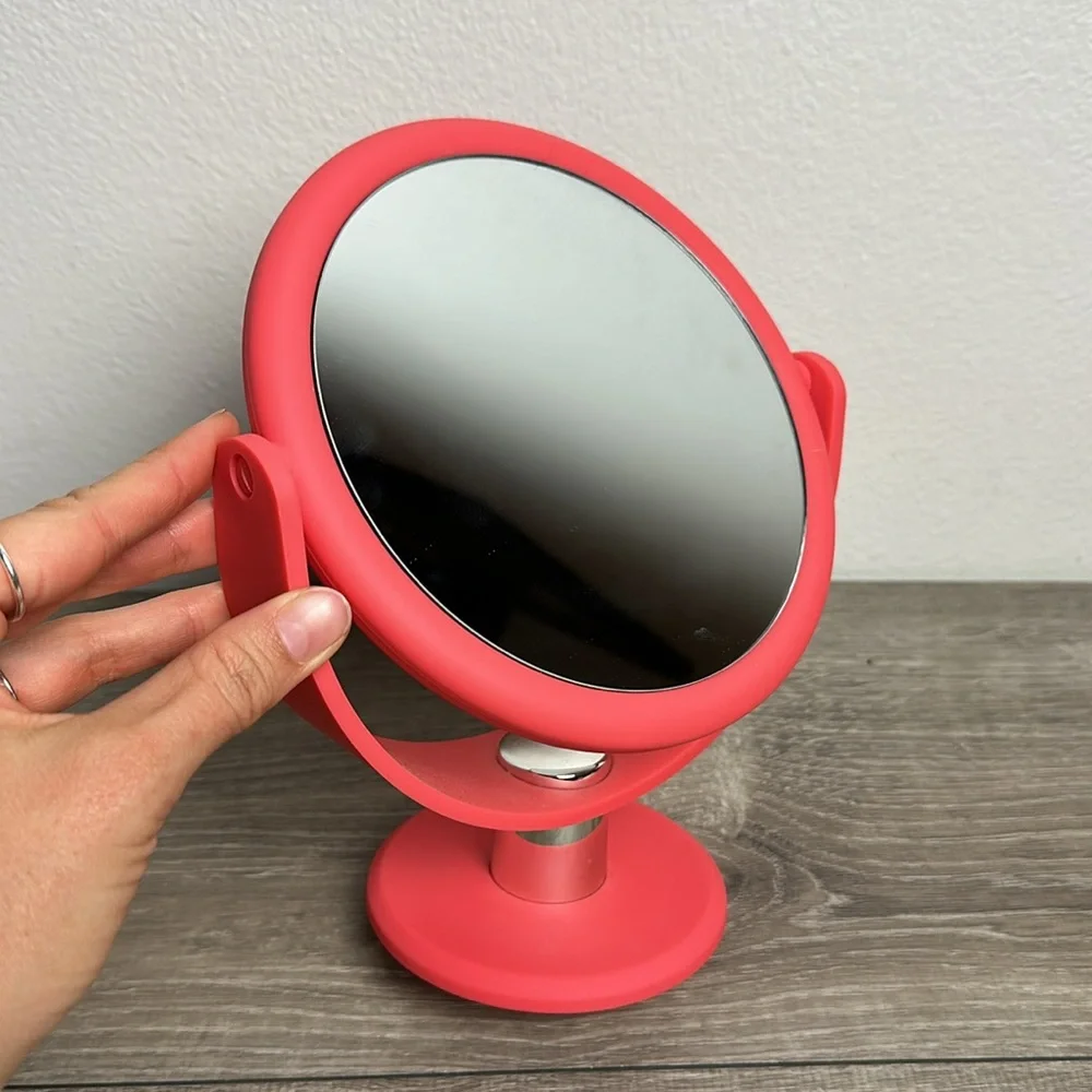 Pink Vanity Magnifying Mirror